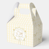 One Goose Gender neutral Wildflower 1st Birthday Bedankdoosjes (Achterkant)