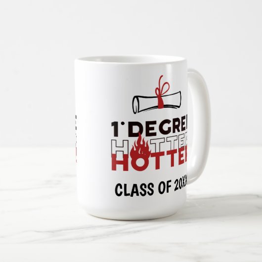 One gradenhotter Afstuderen Koffiemok (Voorkant rechts)