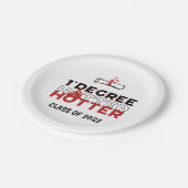 One Graree Hotter Funny Afstuderen Papieren Bordje (Gekanteld)