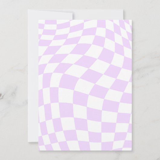 One Groovy Girl Preppy Varsity 1e verjaardagsfeest Kaart (Achterkant)