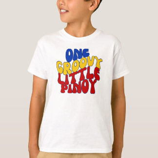One Groovy Little Pinoy Youth Boy Shirt, Filipino T-shirt