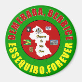 One Guyana Magnet (Voorkant)