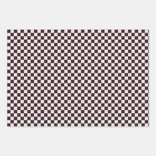 One Happy Babe Girls Pink First Birthday Inpakpapier Vel (Voorkant 3)