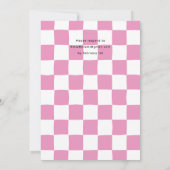 One Happy Babe Smiling Face 1e verjaardagsfeestje Kaart (Achterkant)