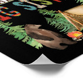 One Happy Big Sister Camper First Birthday Camng B Poster (Hoek)