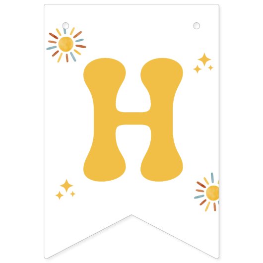 One Happy Boy Banner (Tweede vlag)