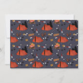 One Happy Camper 1st Summer Birthday Photo Kaart (Achterkant)