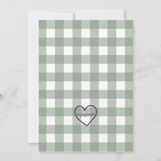 One Happy Camper, Animals 1st Birthday Kaart (Achterkant)