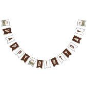 One Happy Camper Beer Forest Eerste Verjaardag Vlaggetjes (Alle)