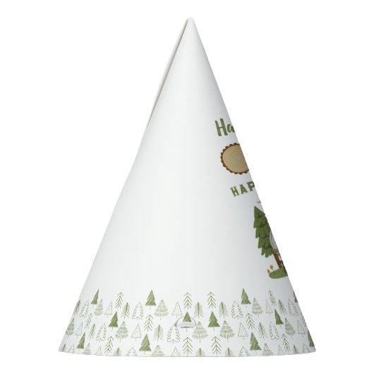 One Happy Camper Beer Party Pet Feesthoedjes (Links)