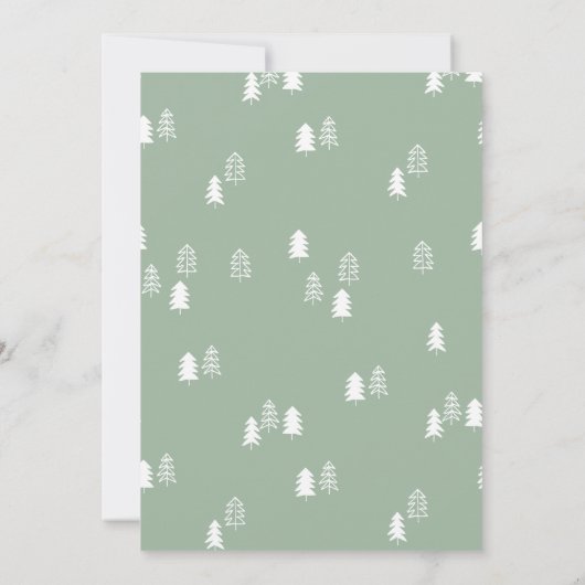 One Happy Camper Beer Verjaardagsuitnodiging 2 Kaart (Achterkant)