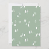 One Happy Camper Beer Verjaardagsuitnodiging 3 Kaart (Achterkant)