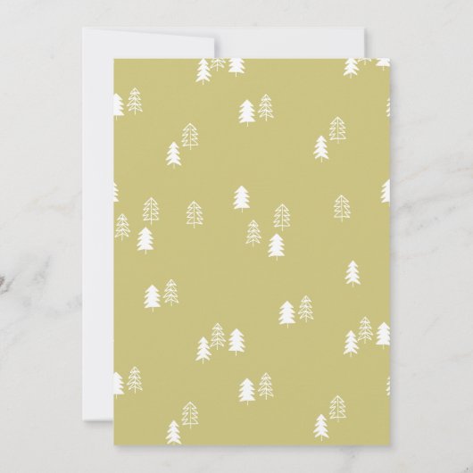 One Happy Camper Beer Verjaardagsuitnodiging 5 Kaart (Achterkant)