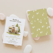 One Happy Camper Beer Verjaardagsuitnodiging 5 Kaart