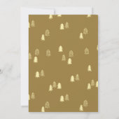 One Happy Camper Beer Verjaardagsuitnodiging Kaart (Achterkant)