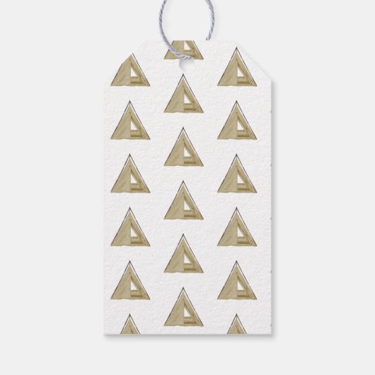 One Happy Camper Birthday Favor Cadeaulabel (Achterkant)