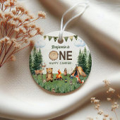 One Happy Camper Birthday Party Bedankjes Labels