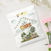 One Happy Camper First Birthday  Bedankzakje (Gezegeld)