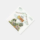 One Happy Camper First Birthday  Servet (Hoek)