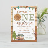 ONE Happy Camper Kaart (Staand voorkant)