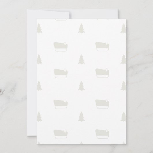 One Happy Camper National Park Uitnodiging voor ve (Achterkant)