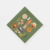 One Happy Camper Servet (Hoek)