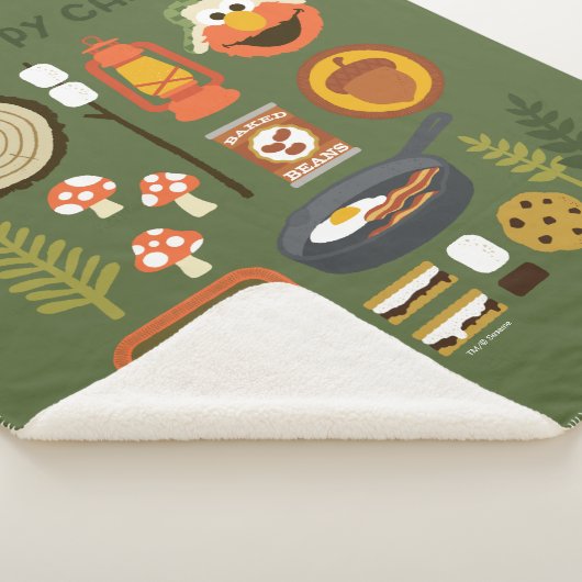 One Happy Camper Sherpa Deken (3/4)