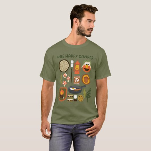 One Happy Camper T-shirt (Voorkant volledig)