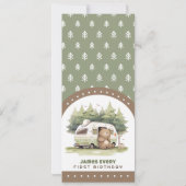 One Happy Camper Ticket Admit One Kaart (Achterkant)