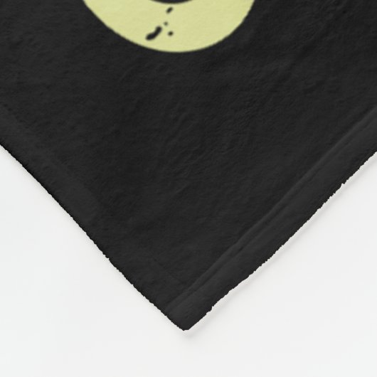 One Happy Camper Toddler Boy Funny Camng Campfire Fleece Deken (Hoek)