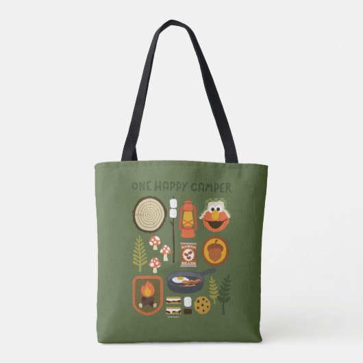 One Happy Camper Tote Bag (Achterkant)
