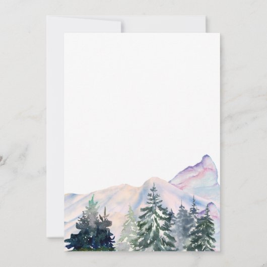 One Happy Camper | Uitnodiging tot kamperen van de (Achterkant)