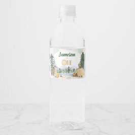 One Happy Camper Waterfleslabels Waterfles Etiket