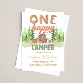 One Happy Camper Woodland Kaart