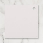 One Happy Camper Woodland Waterverf 1e Verjaardag Bedankjes Labels (Achterkant)