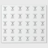 One happy Couple Let's Adventure begint bruiloft c Cadeaupapier (Vlak)