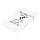 One happy Couple Let's Adventure begint bruiloft c Magneet (Linkerzijde)