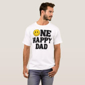 One Happy Dad Matching Birthday T-shirt (Voorkant volledig)