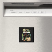 One Happy Dada Camper First Birthday Camng Bear  Magneet (Insitu (Vaatwasser))