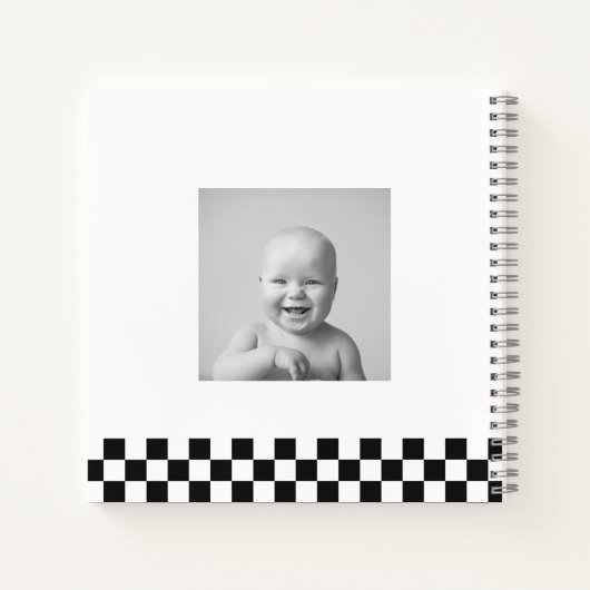 One Happy Dude 1e Verjaardag Gastenboek Notitieboek (Achterkant)