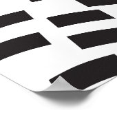 One Happy Dude 1e verjaardag Welkom Poster (Hoek)