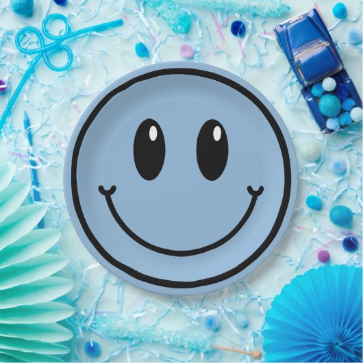 One Happy Dude 1e verjaardagspapier Borden Papieren Bordje (Feest)