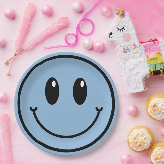 One Happy Dude 1e verjaardagspapier Borden Papieren Bordje (Feest)