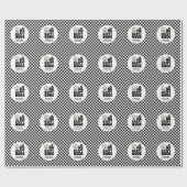 One Happy Dude 1st Birthday Cadeaupapier (Vlak)