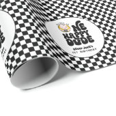 One Happy Dude 1st Birthday Cadeaupapier (Rol Hoek)