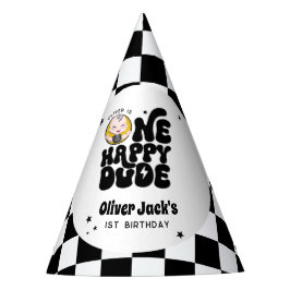 One Happy Dude 1st Birthday Feesthoedjes