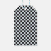 One Happy Dude Blue Schattige Boy Eerste Verjaarda Cadeaulabel (Achterkant)