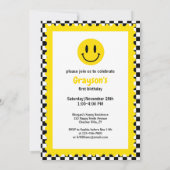 One Happy Dude Boys eerste verjaardagsfeestje Kaart (Achterkant)