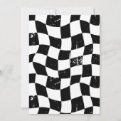 One Happy Dude Boy's Retro 1st Birthday Kaart (Achterkant)