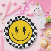 One Happy Dude Boy's Retro 1st Birthday  Papieren Bordje (Feest)